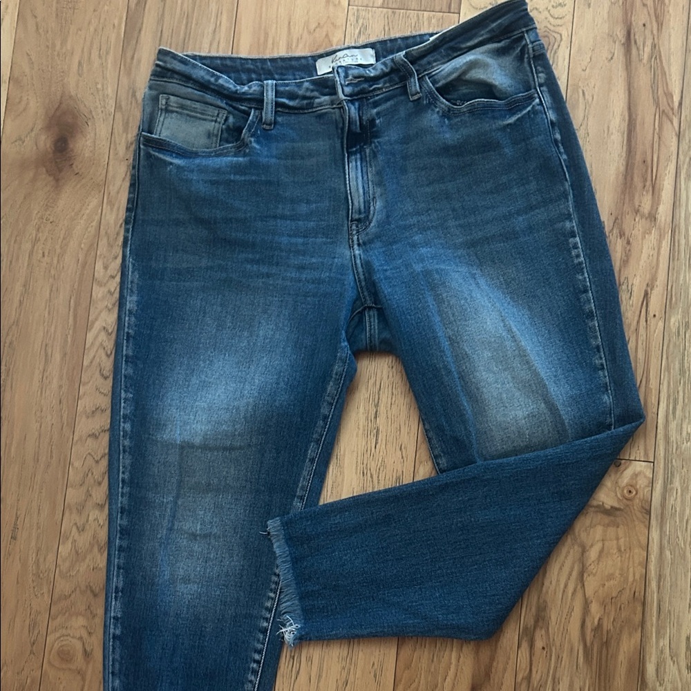 KanCan Dark Blue Washed Skinny Jeans